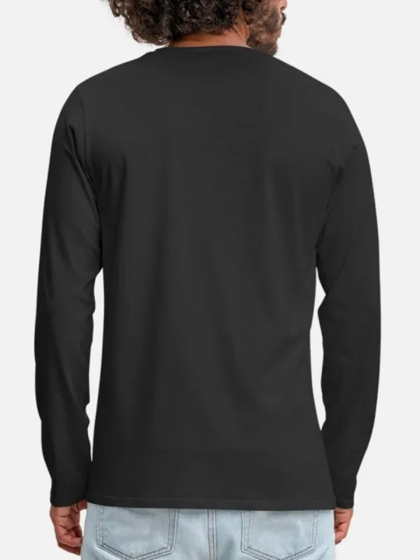 Men Don'T Get Injured Logo Casual Style Long-Sleeved T-Shirt