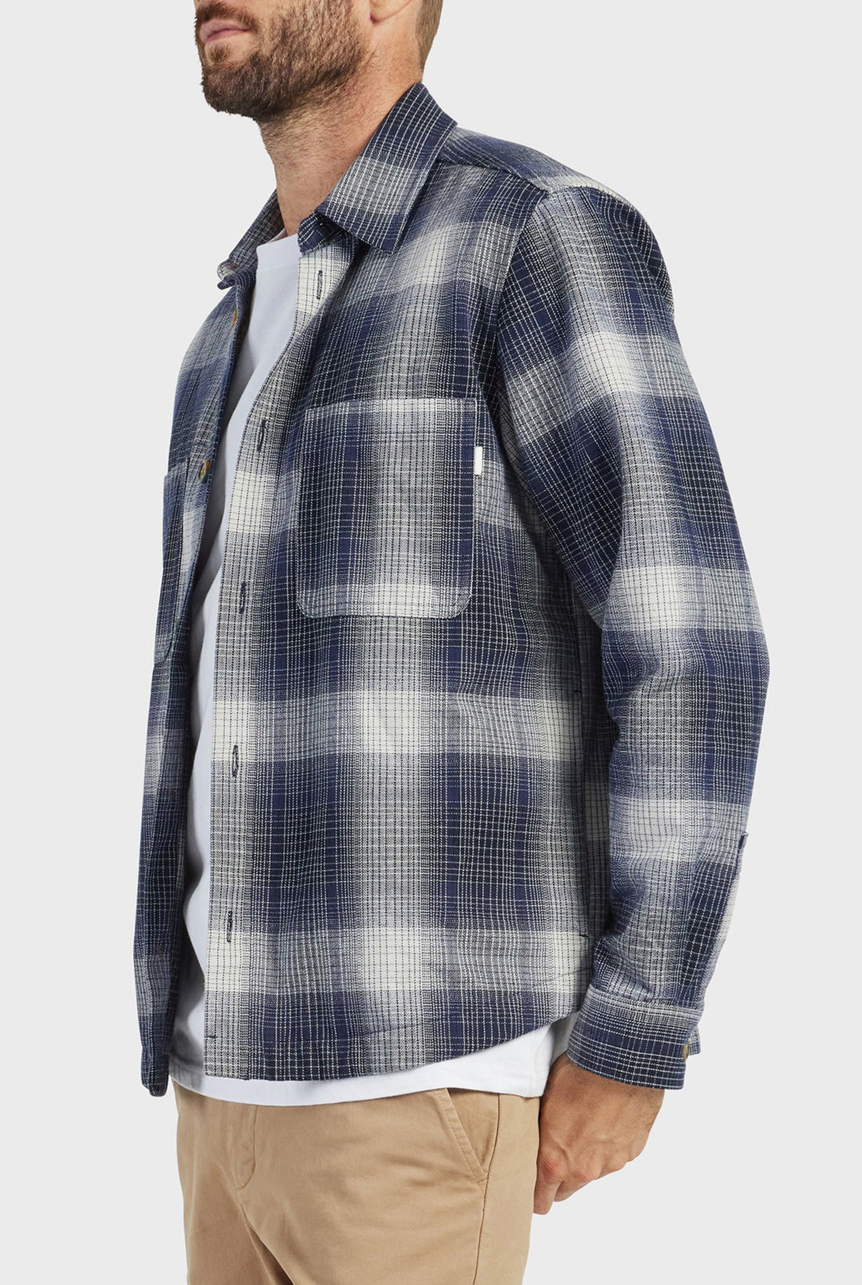 Oban Overshirt-Midnight navy