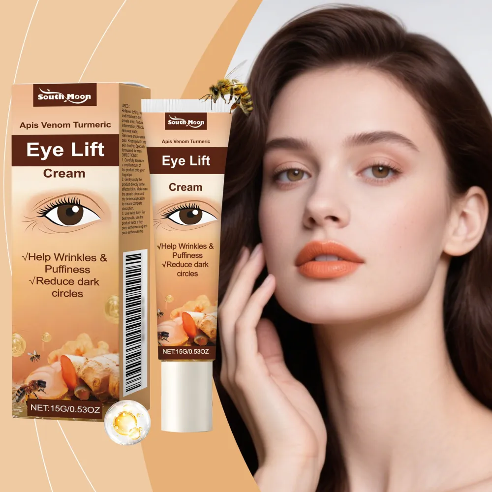 SouthMoon Turmeric Eye Cream: A gentle eye care cream that moisturizes, hydrates the eye area, and targets fine lines.-A8