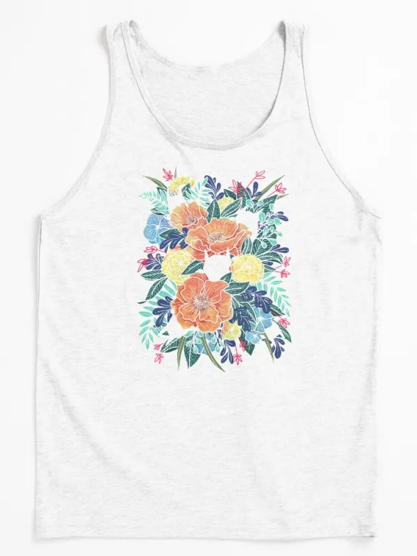 Wild Flowers Tank Top