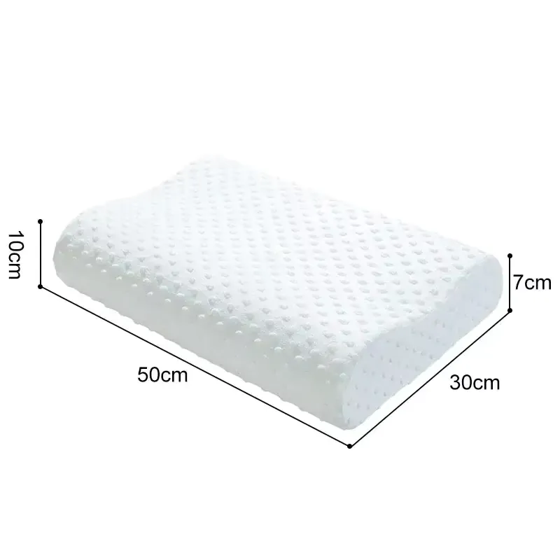 Memory Foam Pillow for Sleeping Adjustable Side