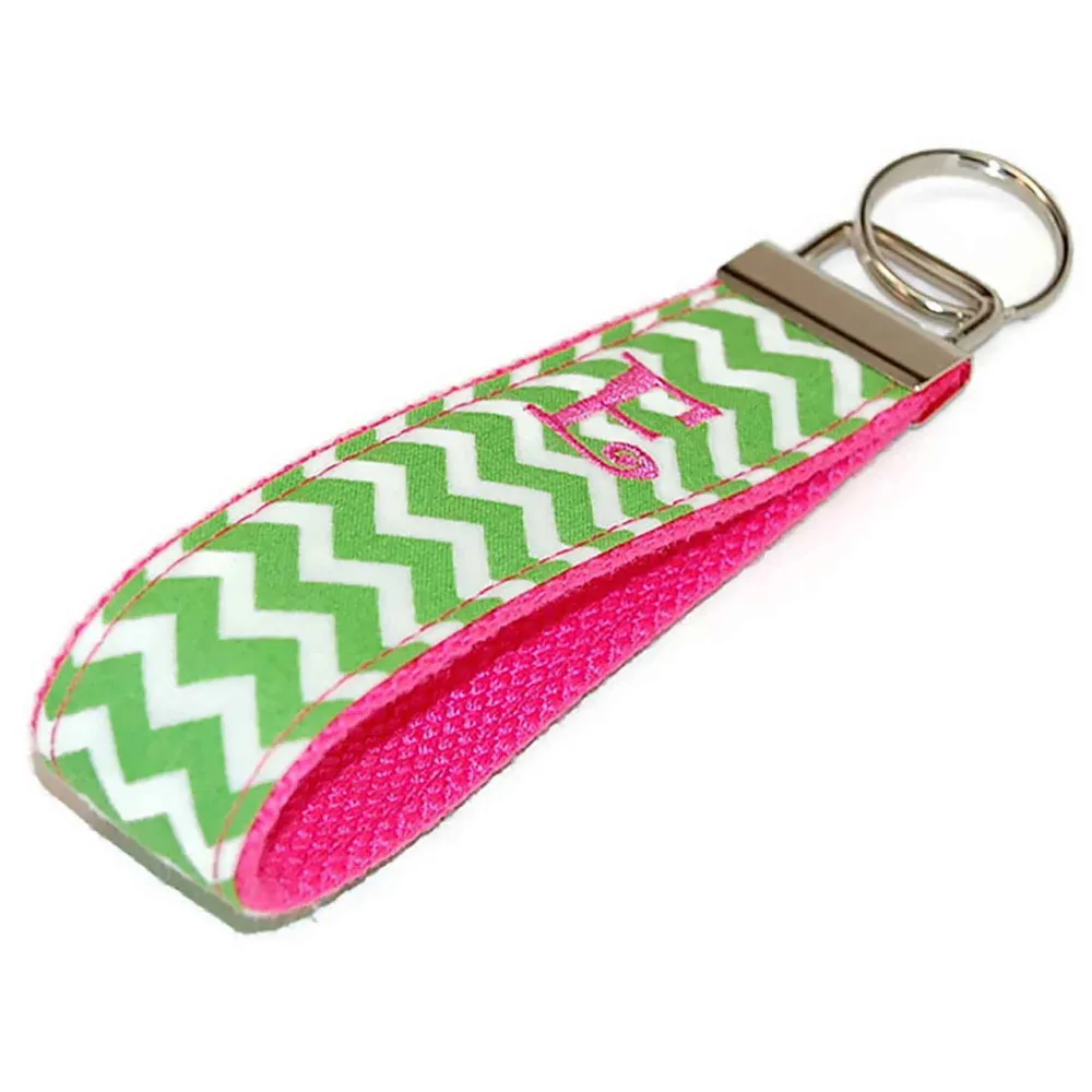 Chevron Large Cozy Keychain