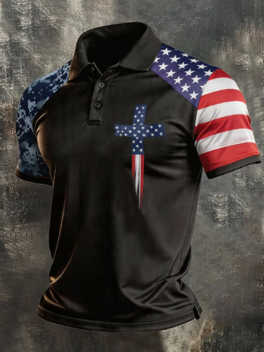 Men's 250th Anniversary Printed Polo Shirt