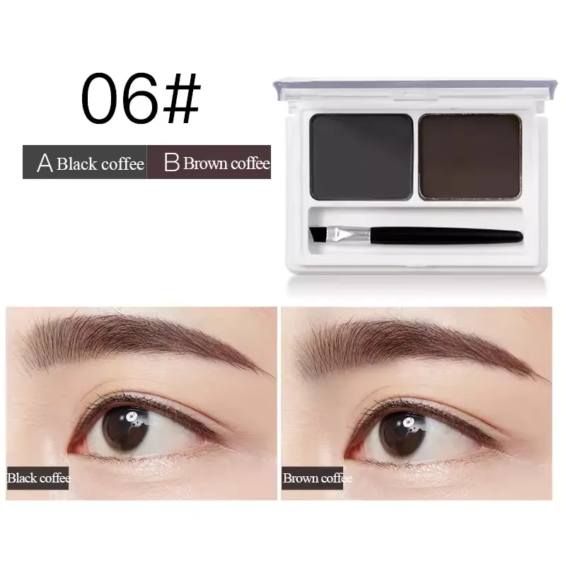 Easy-To-Apply Natural Sweat-Proof Multi-Color Eyebrow Gel
