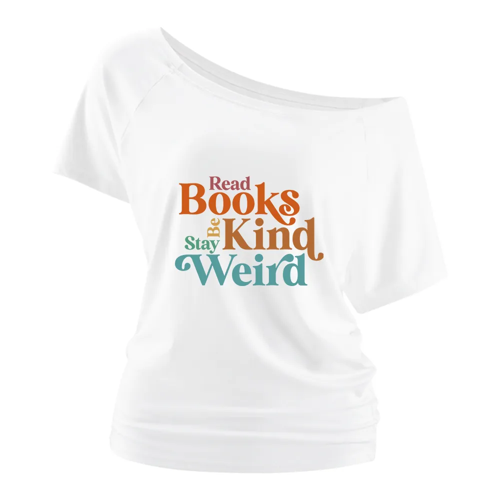 Fashion Off Shoulder T-shirts