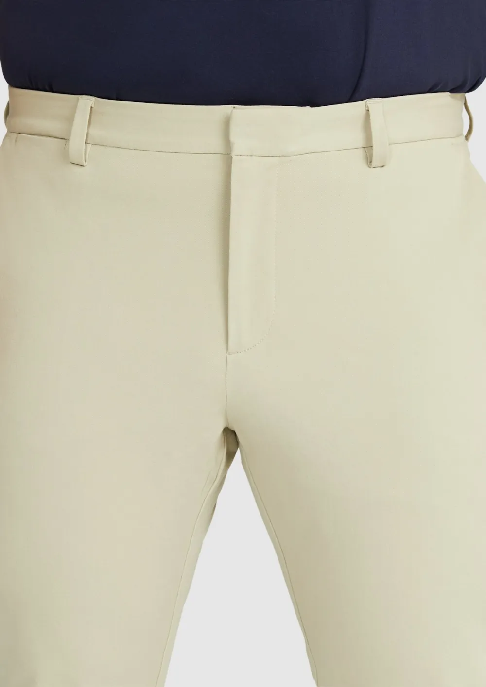 Black Comfort Stretch Chino Pants