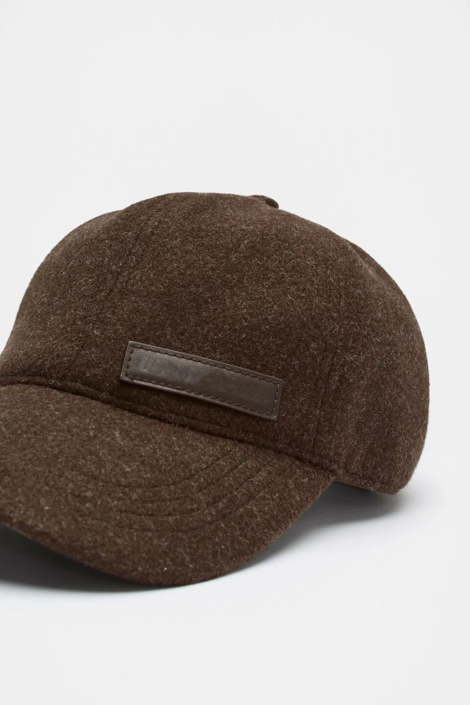 Dark Blue Basic Felt Cap