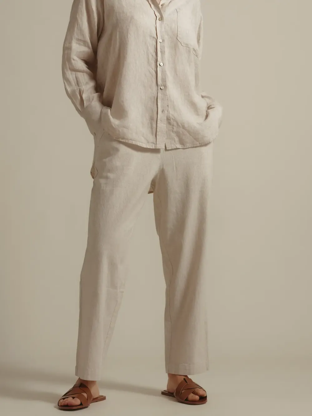 Casual Style Beach Pants