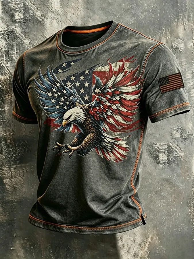 Men's USA Print T-Shirt