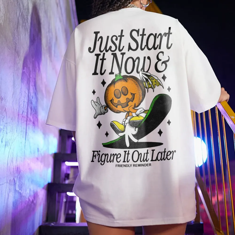 Women's Halloween Quote Graphic Tee