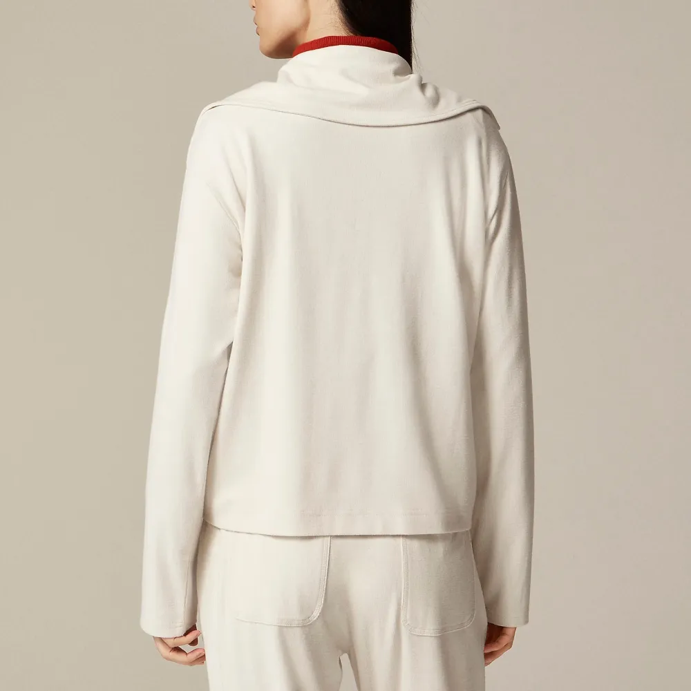 Soft Rib Quarter-Zip Sweatshirts
