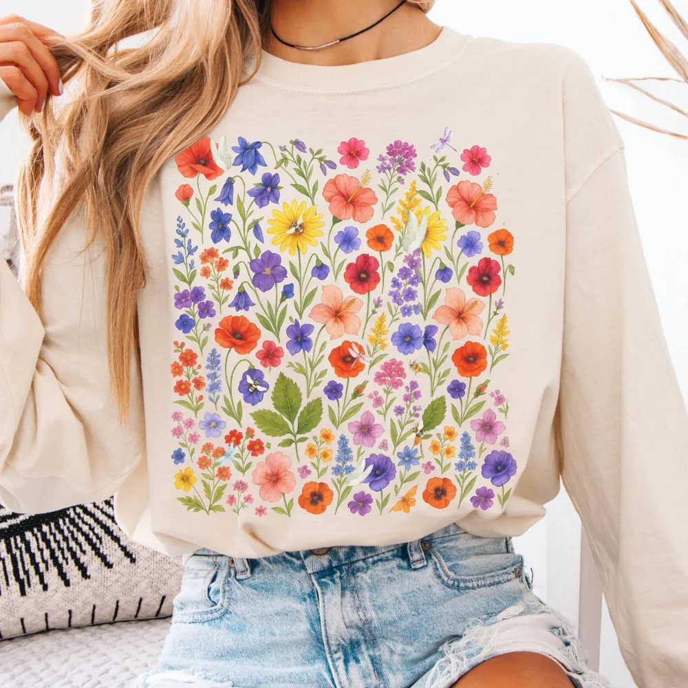 Wildflowers Long Sleeve Shirt