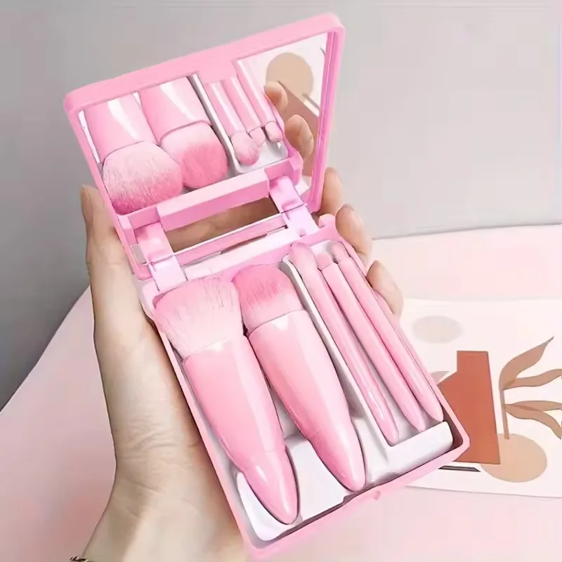 Portable Soft Mini Makeup Brush Set