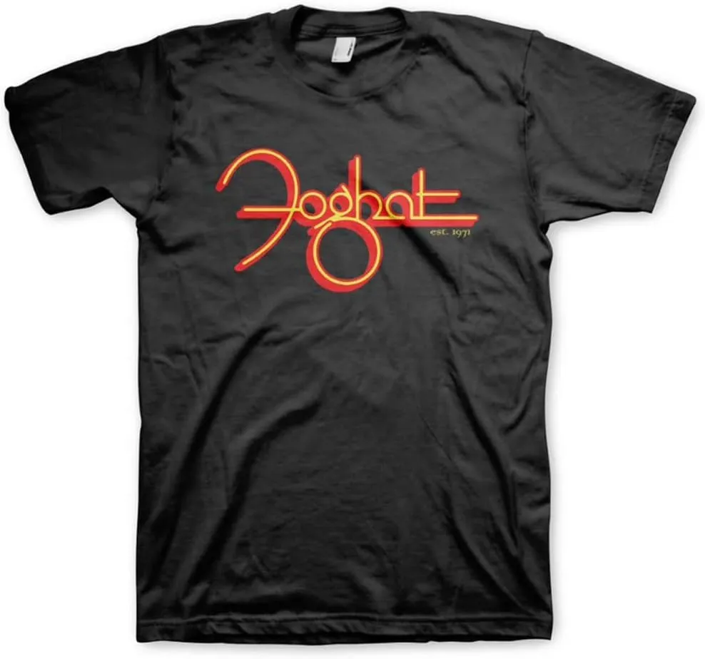 Men's Foghat Printed Round Neck T-Shirt