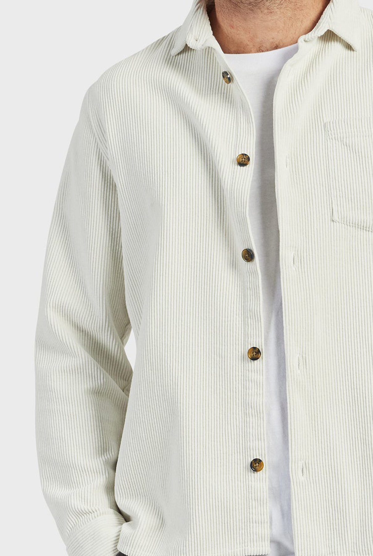 Lebowski Cord Overshirt-Navy