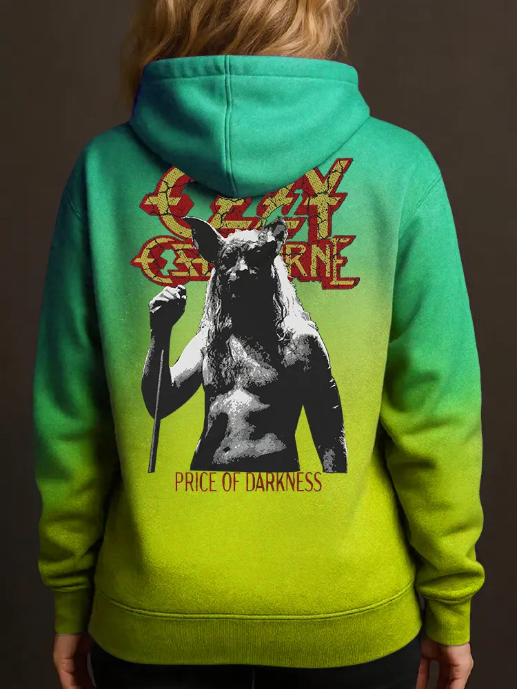 Women 's Gothic Print Daily Hoodie