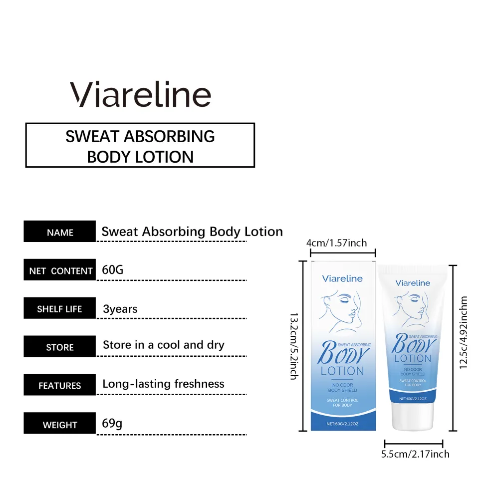 Body care cream for armpits, refreshing and non greasy, gentle and fragrant, suitable for daily care of the whole body