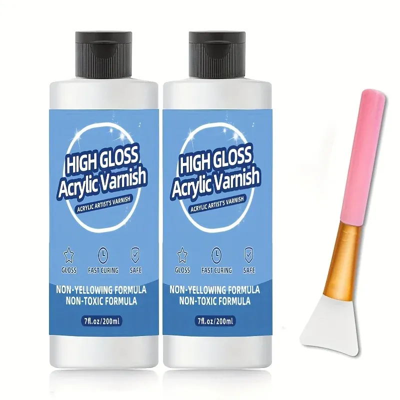 High Gloss Acrylic Varnish for Painting