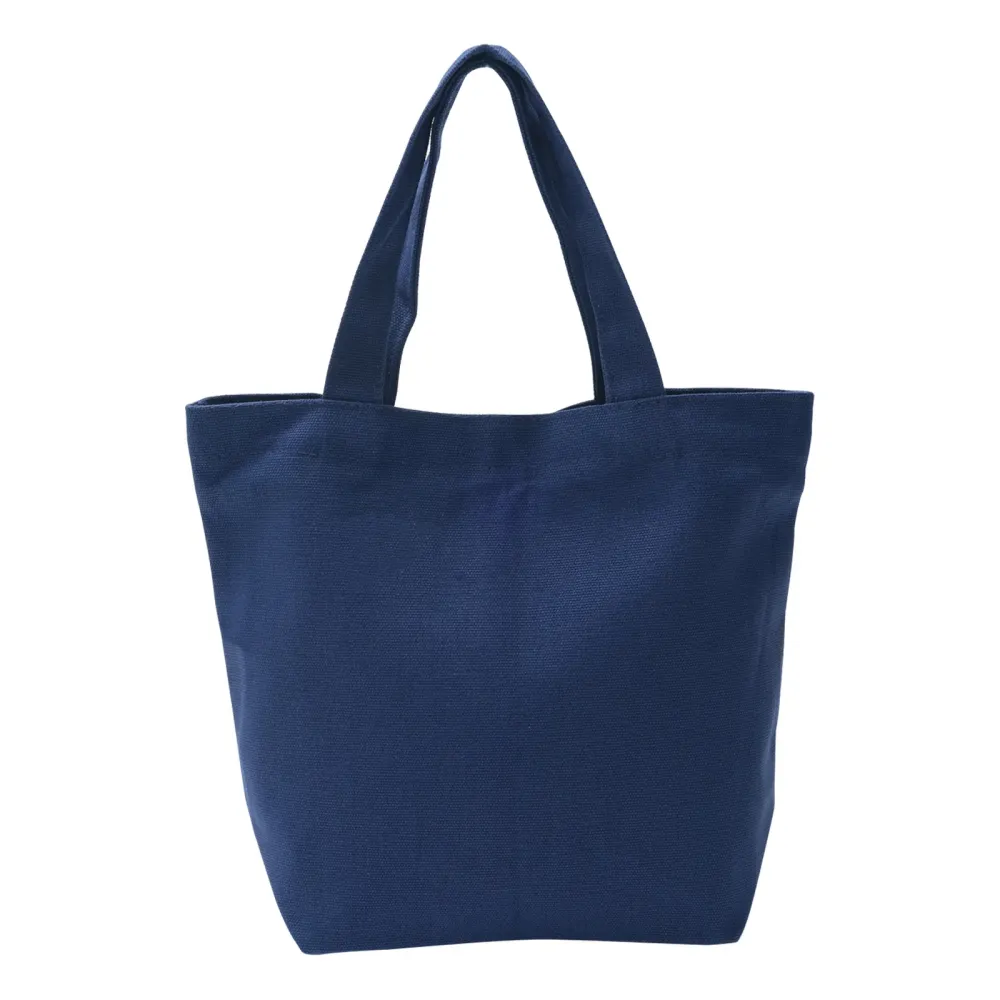 Solid Color Durable Canvas Shopping Bag