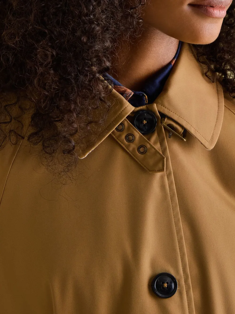 Daily Brown Waterproof Belted Trench Coat