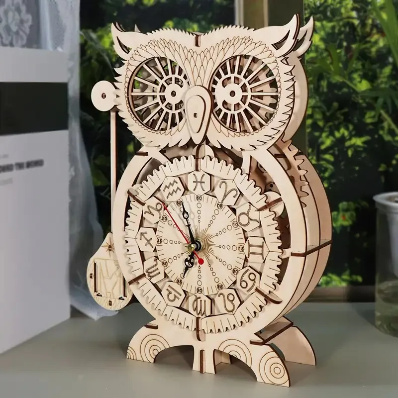 Fun Owl Wooden Assembly Toy