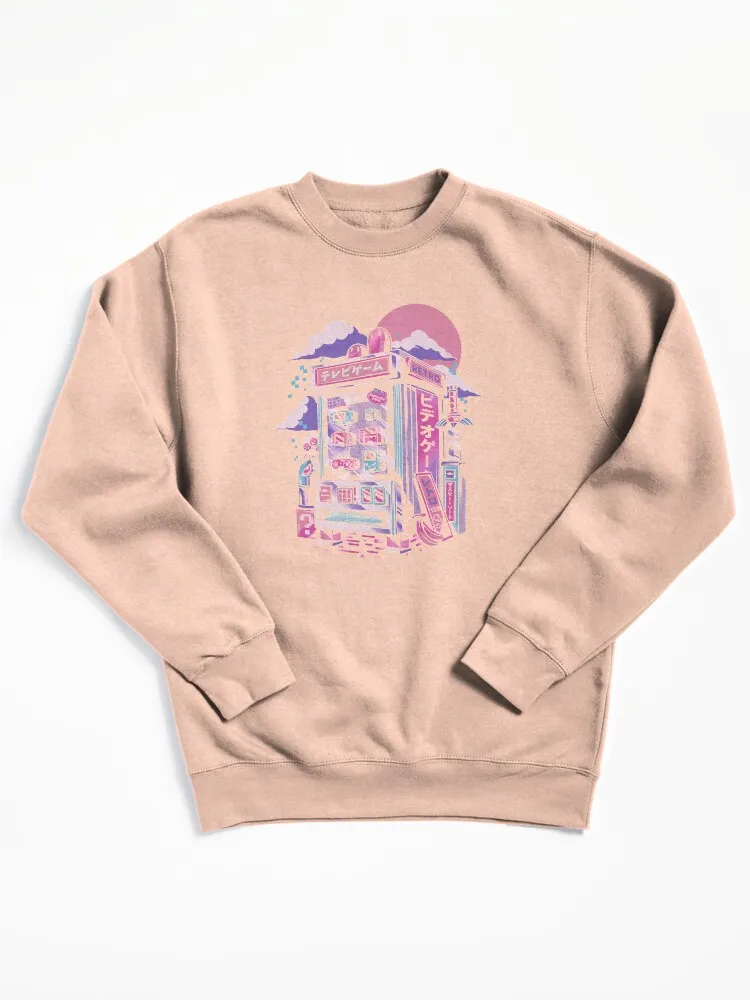 Retro Gaming Machine Pullover Sweatshirt