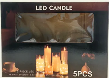 Gothic Halloween Flamewick LED Atmosphere Candle