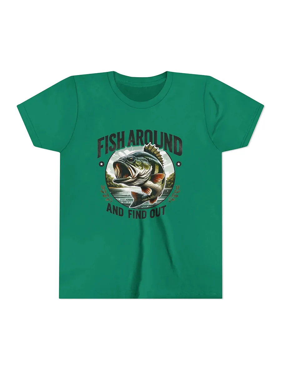 🎣Youth Fishing T-Shirt - 
