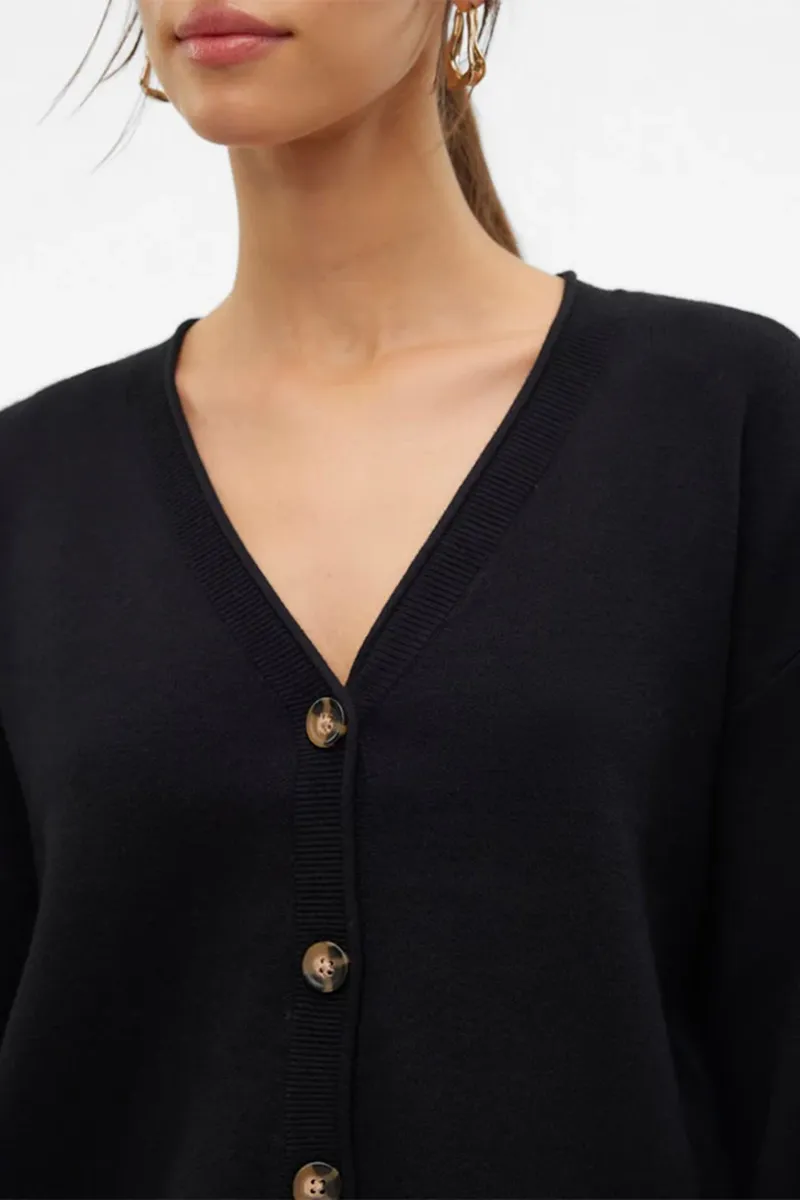 V-Neck Button Down Cardigans