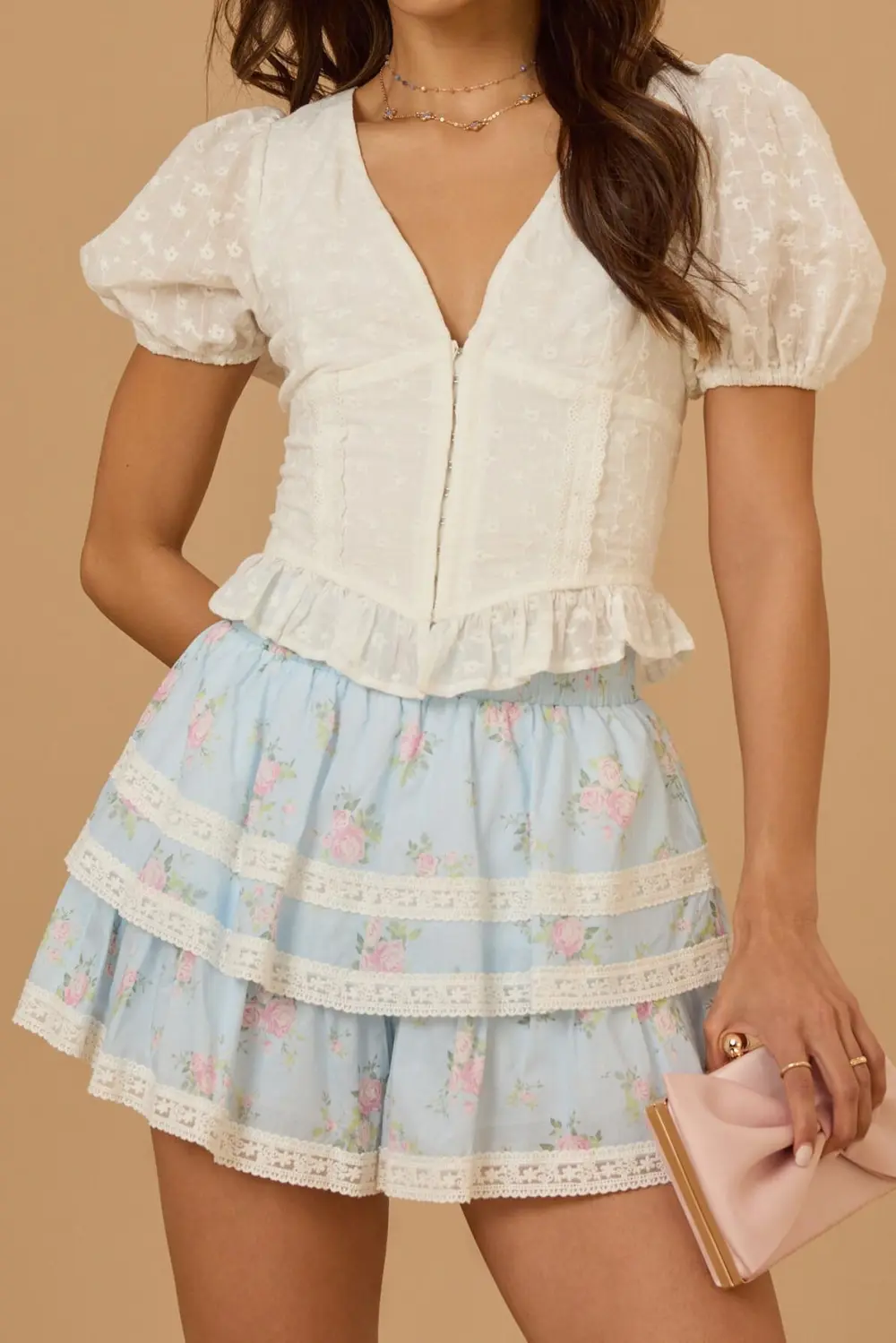 Layered Lace Shorts