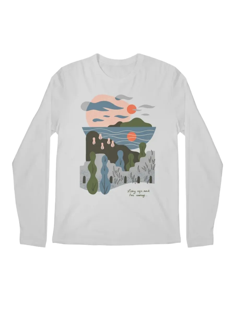 Abstract Landscape Graphic T-Shirt