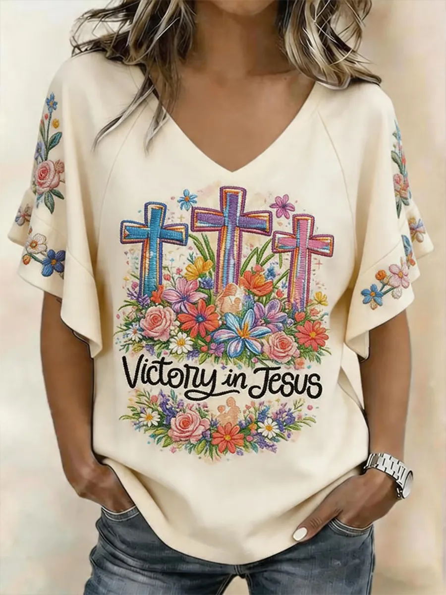 Women'S Religious Belief Casual Top