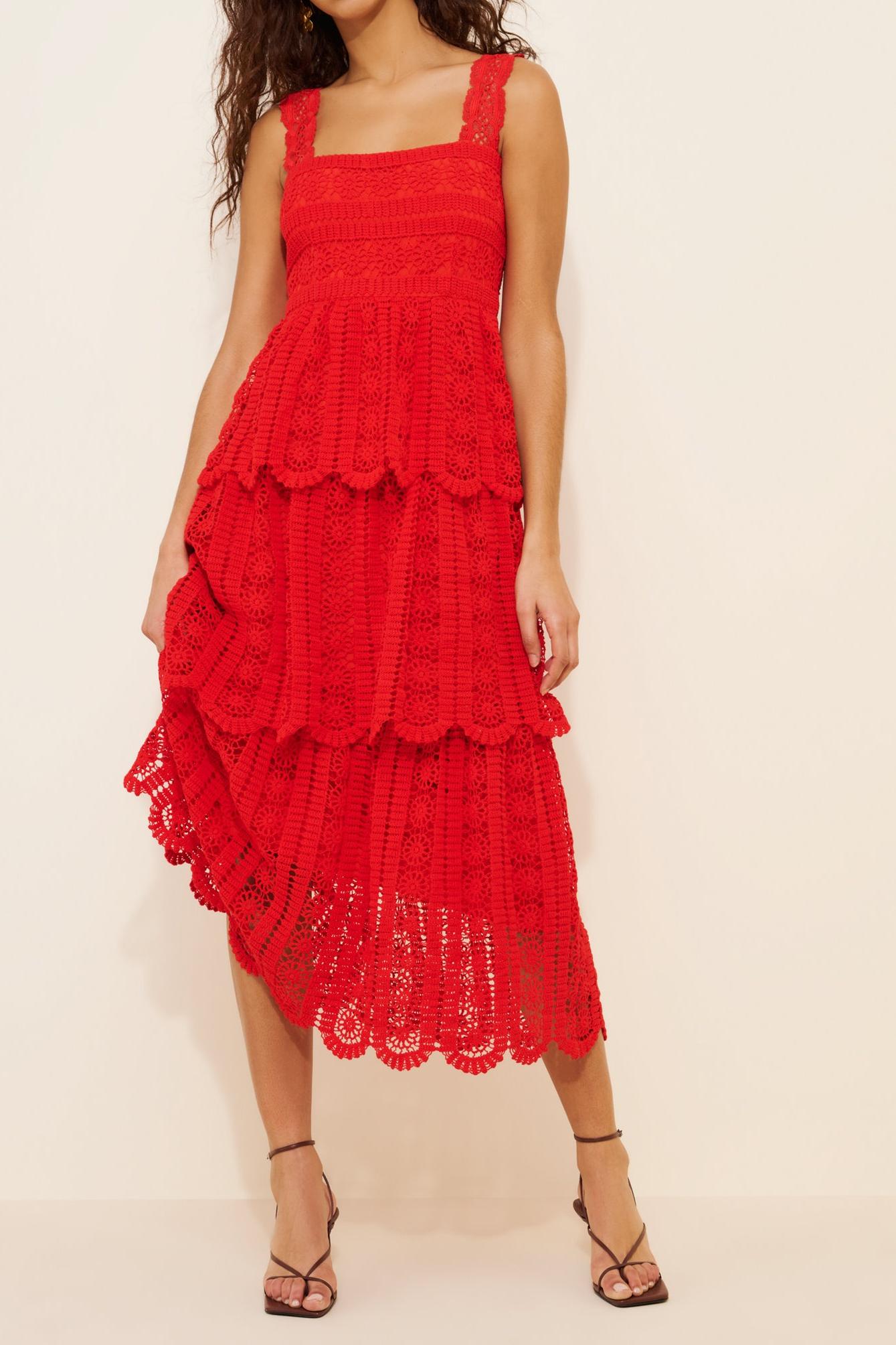 krystyna lace maxi dress REBECCA CRYSTAL LACE CRYSTAL DRESS | CULT MIA