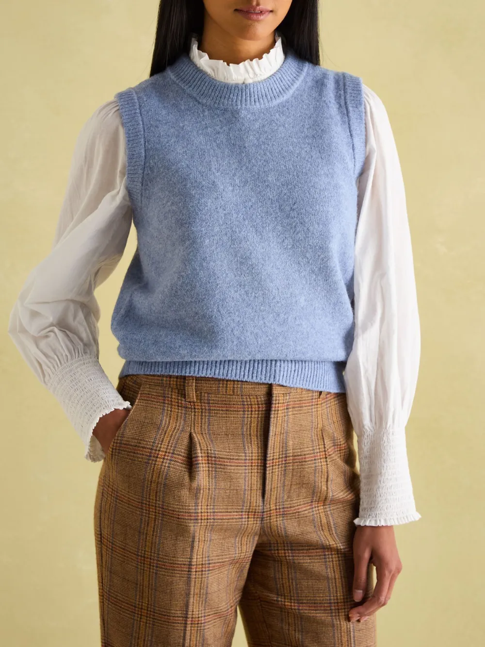 Pink Knitted Vest