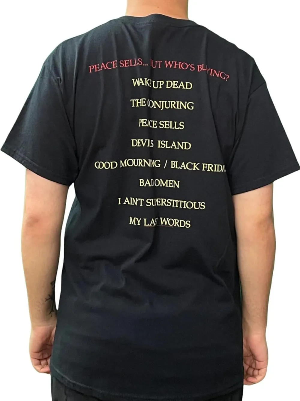 Men's Megadeth Printed Round Neck T-Shirt