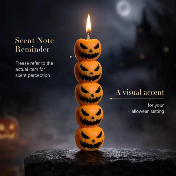 Handheld Pumpkin Lantern Scented Soy Candle