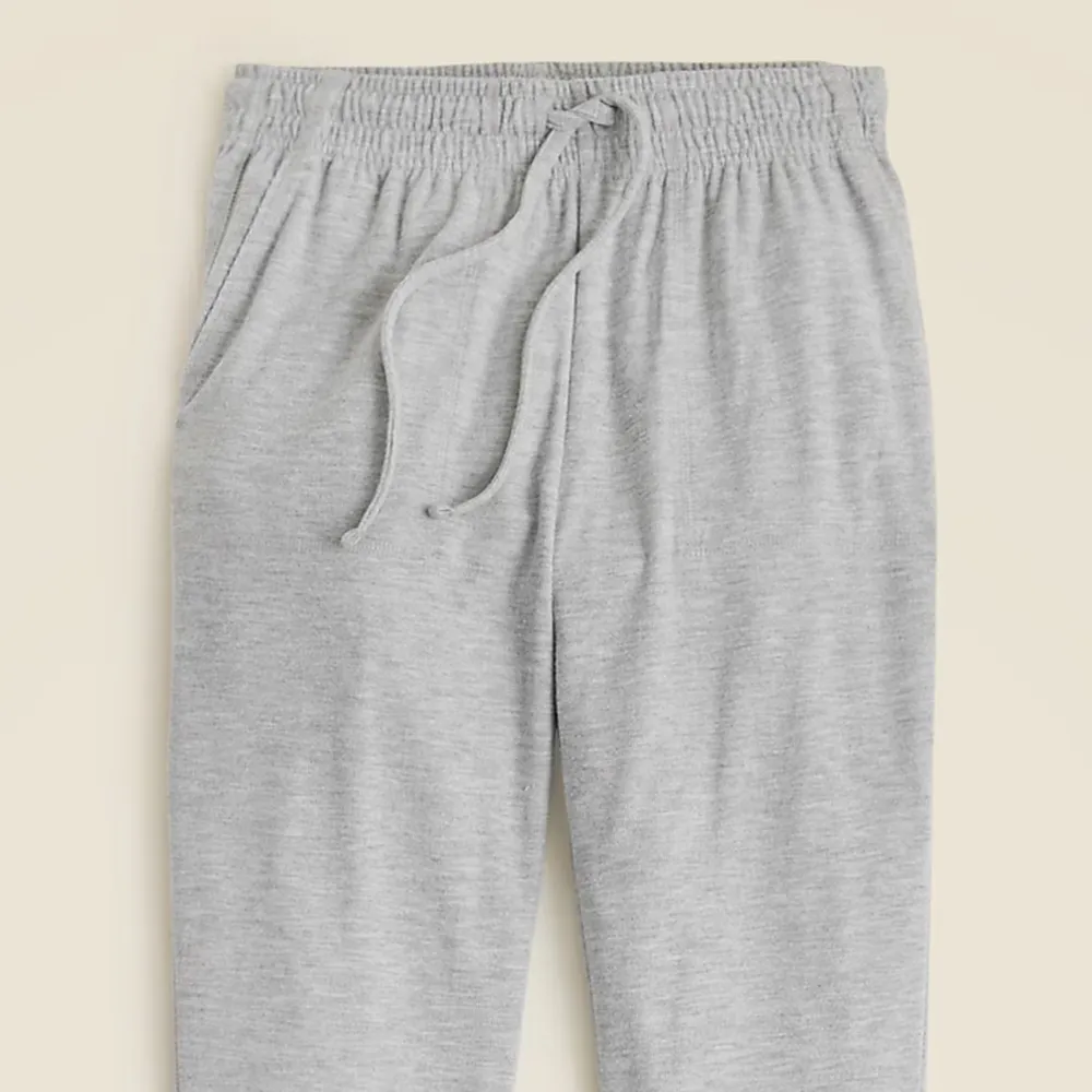 Mid-Waist Soft Rib Joggers