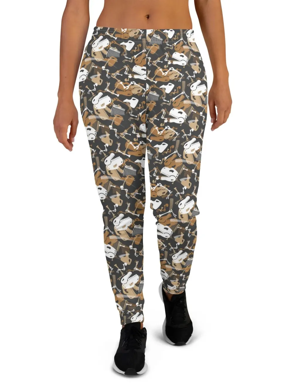 Retro Dino Skeleton Joggers