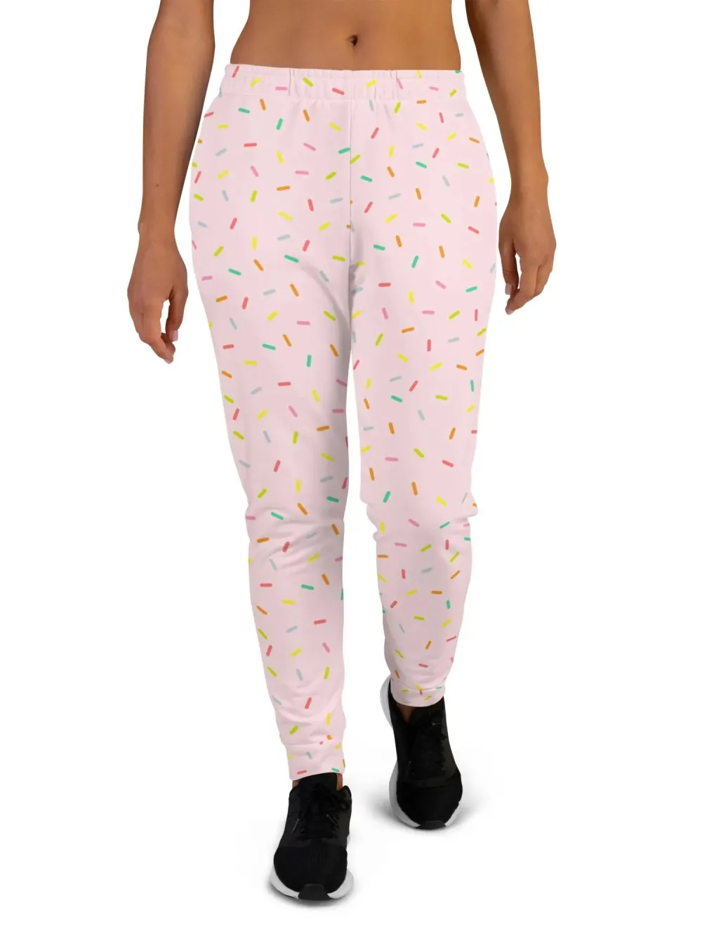 Pastel Sprinkle Print Joggers