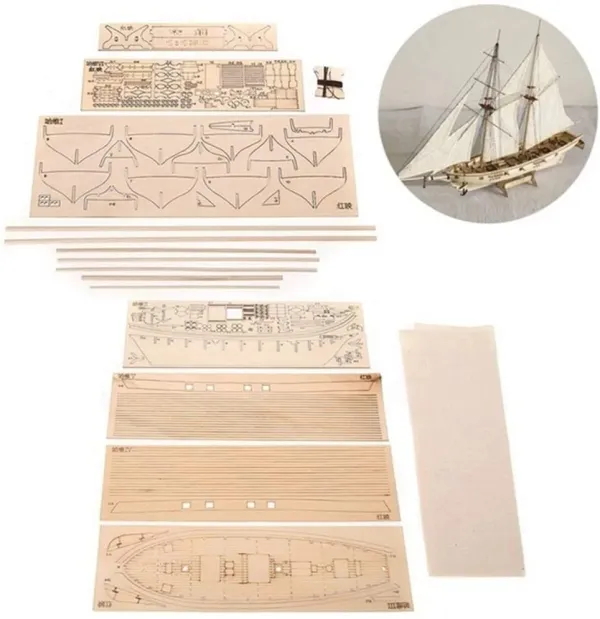 Wooden Ship Model