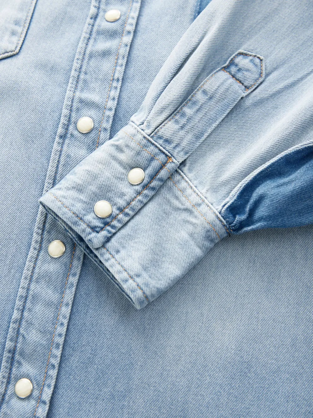 Loose Denim Casual Outing Office Shirt