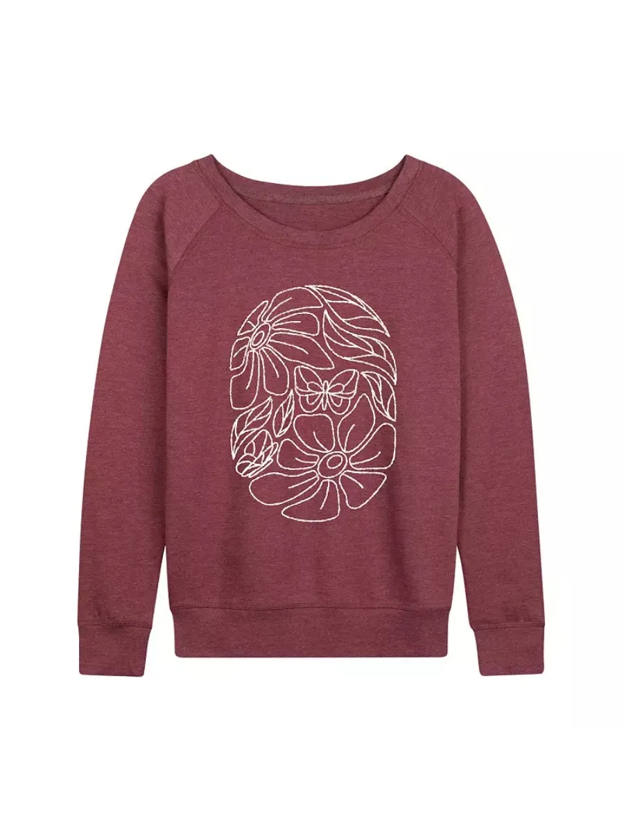 Boho Butterfly Floral T-Shirt