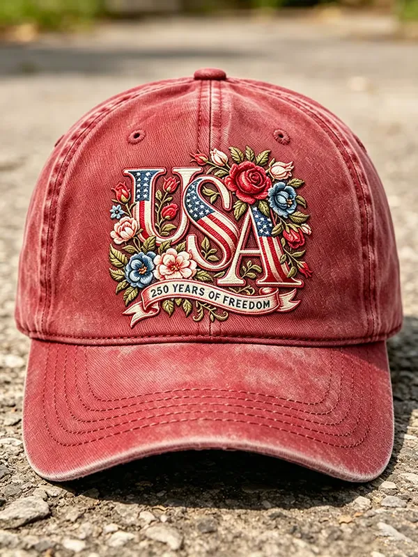 250th Anniversary Embroidered Duck Tongue Hat in the United States