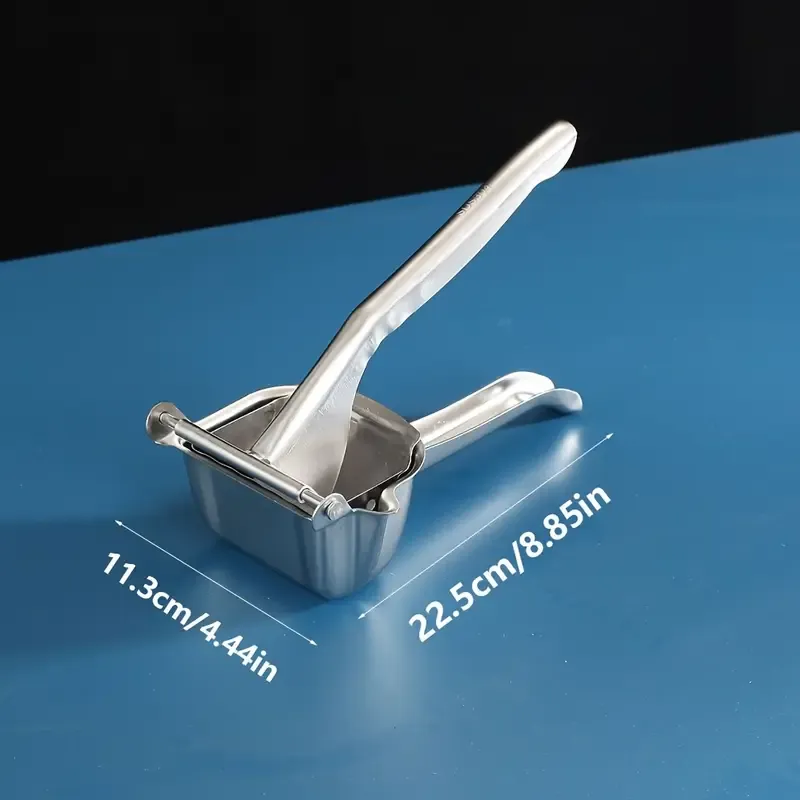 Silvery Stainless Steel Manual Juice