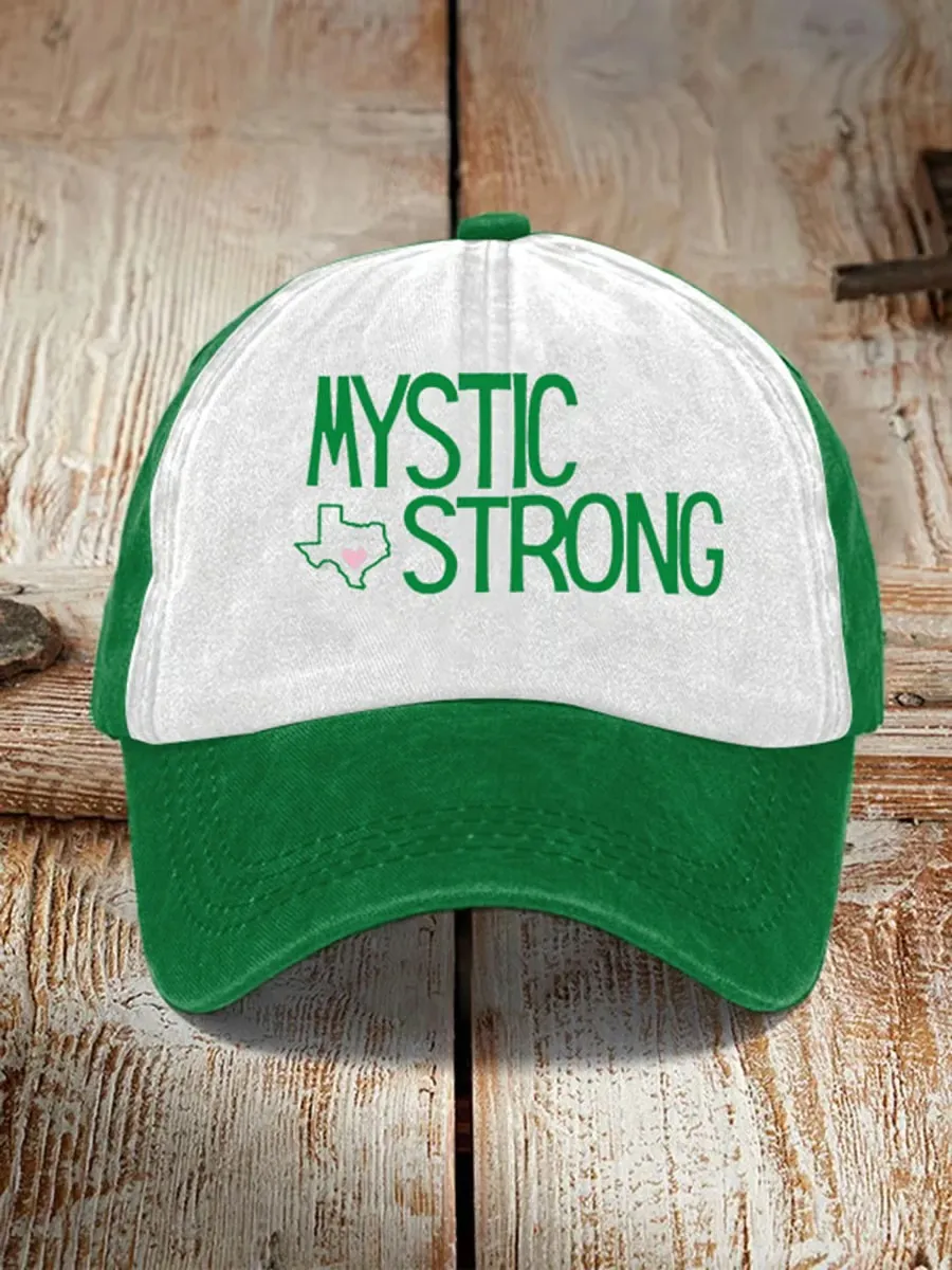 Unisex Mystic Strong Print Cap