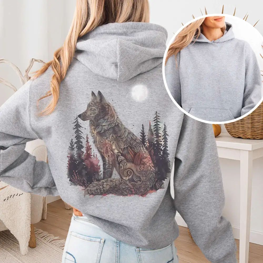 Nightfall Wolf Hoodie