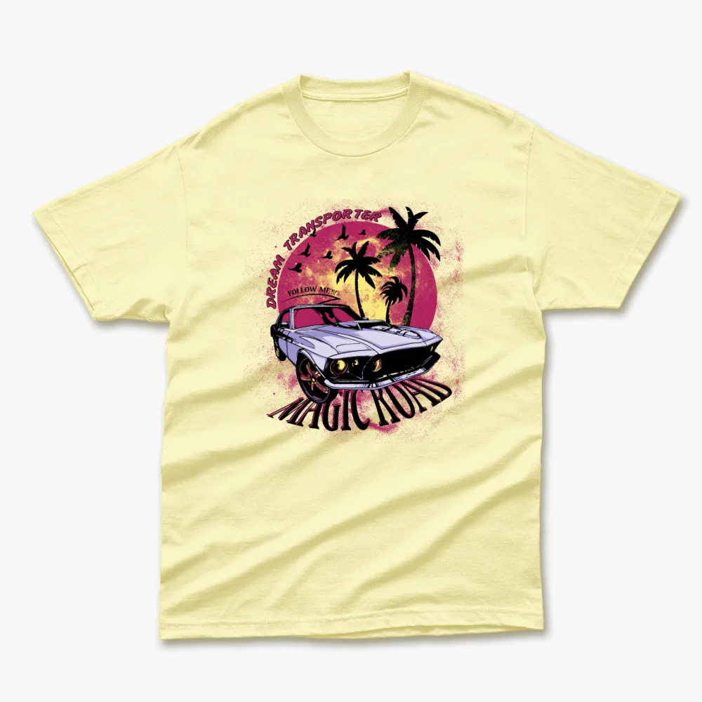 Holiday Coconut Tree Printed T-Shirts