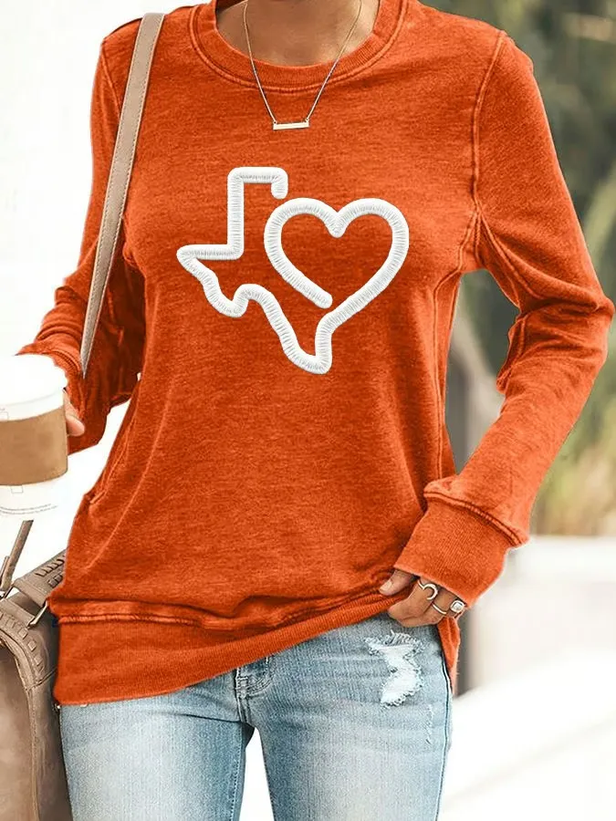 Women's Texas Strong Long Sleeve T-Shirt