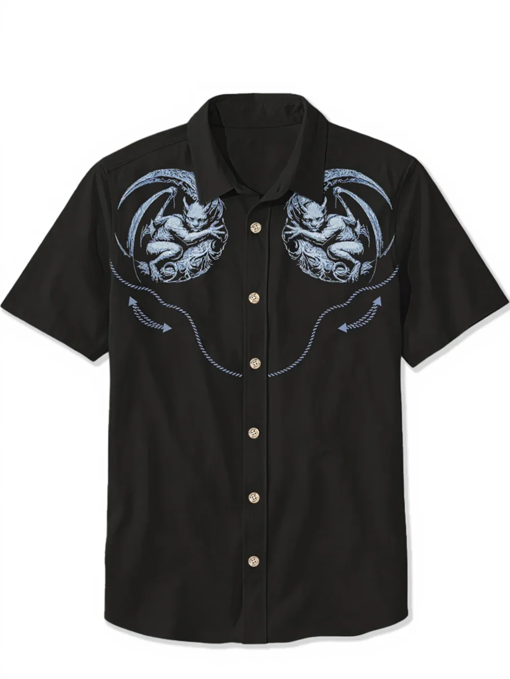 Devil and the Moon - 100% Cotton Shirt