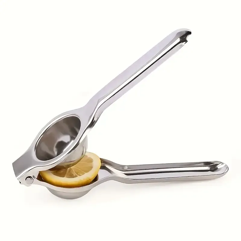 Silvery Stainless Steel Multi-Functional Fruit Press